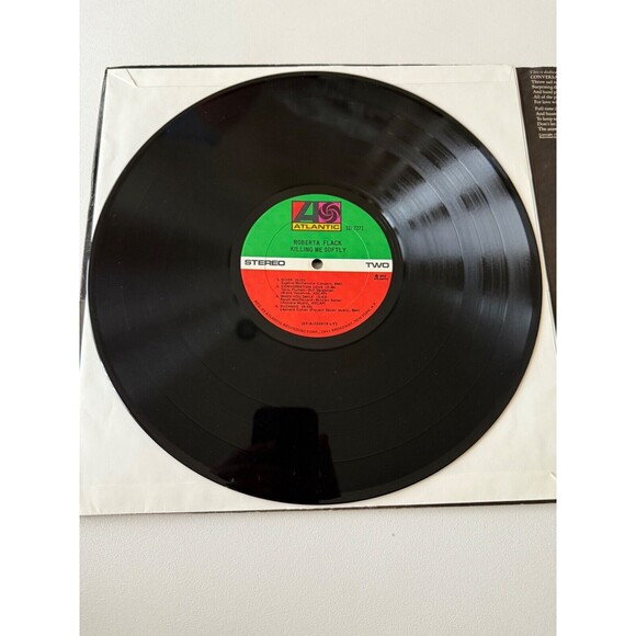 Roberta Flack Killing Me Softly LP 1973 Tri Fold Die Cut SD 7271 VG+ - Picture 8 of 9